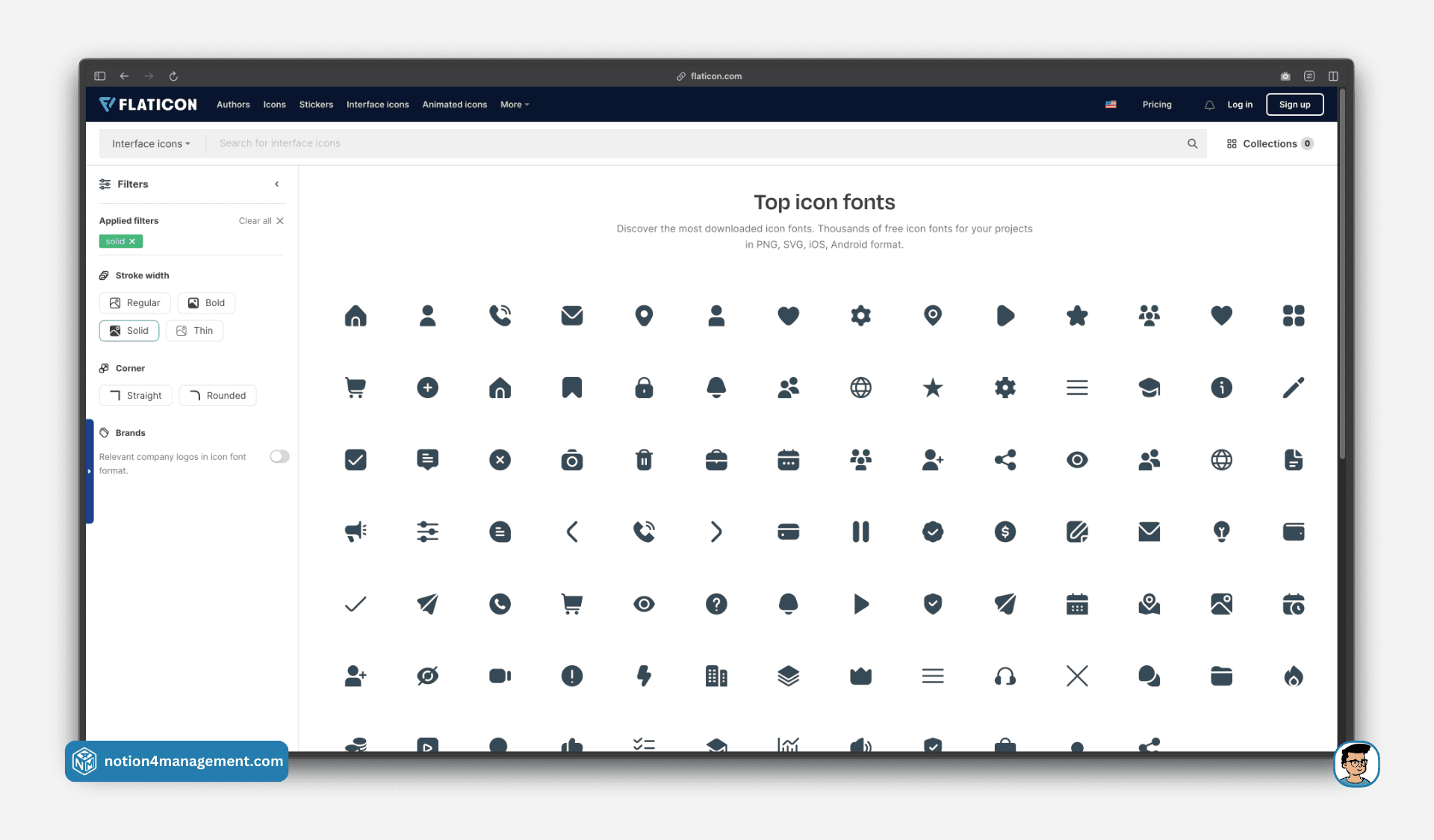 Notion icons
