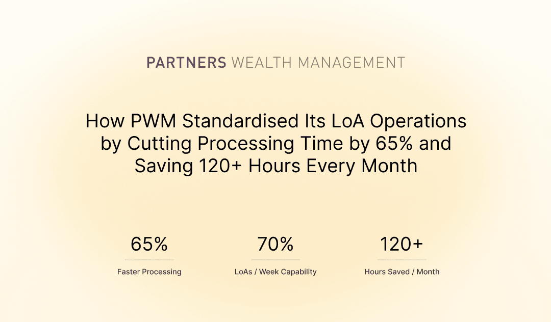 How PWM Cut LoA Processing Time by 65% Using Automation