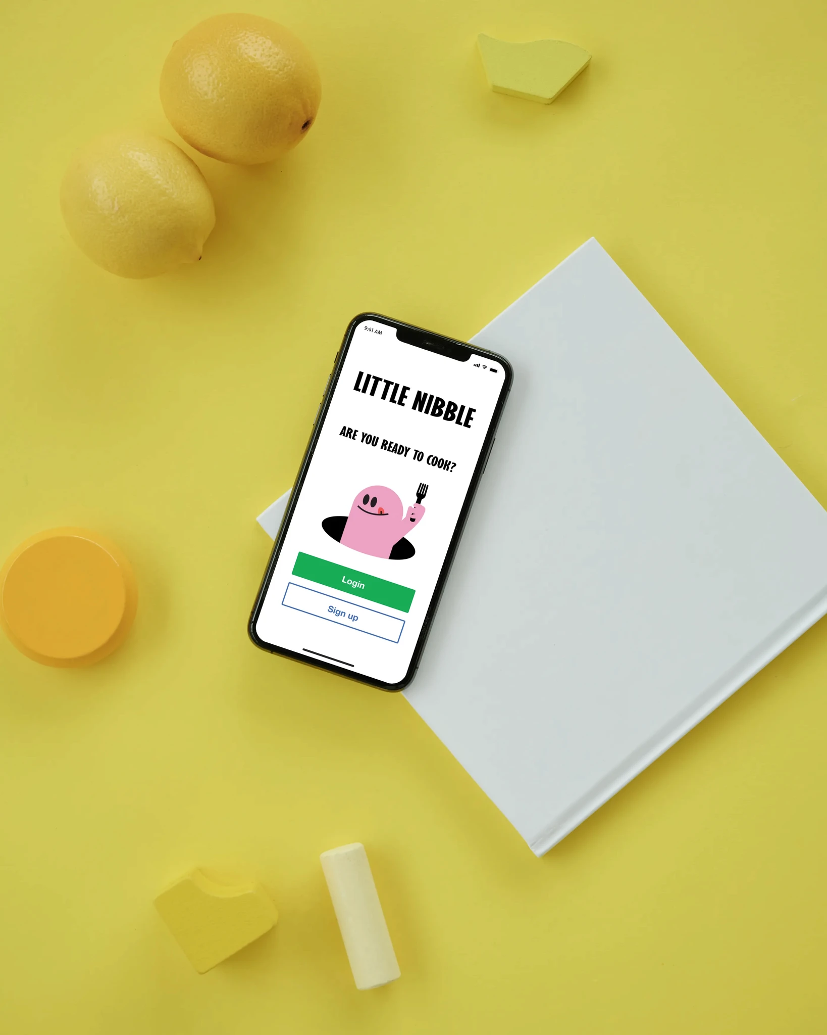 Little Nibble Mobile Mockup by Natalie Boaler