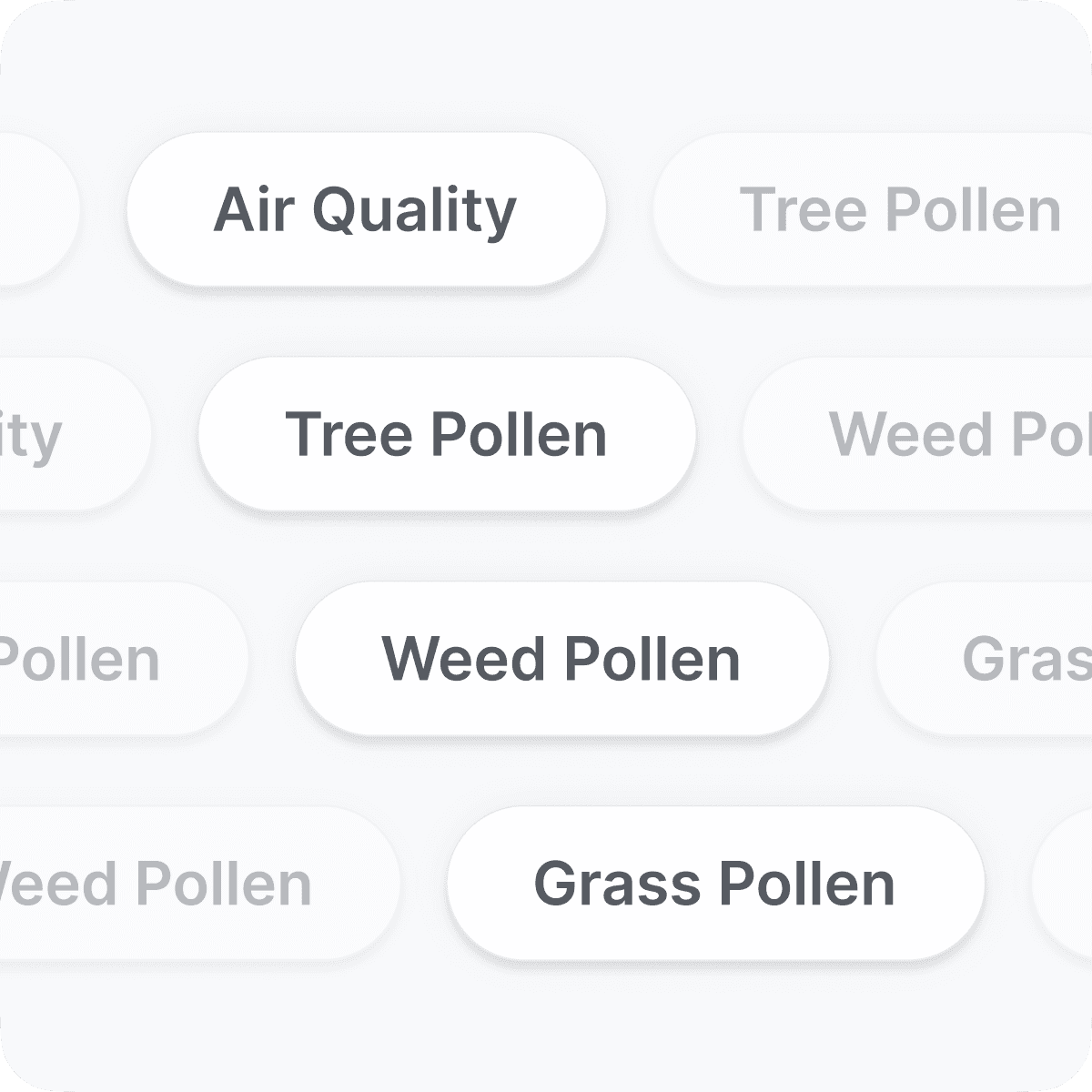 Ambee Maps redesign — navigation and data card detail