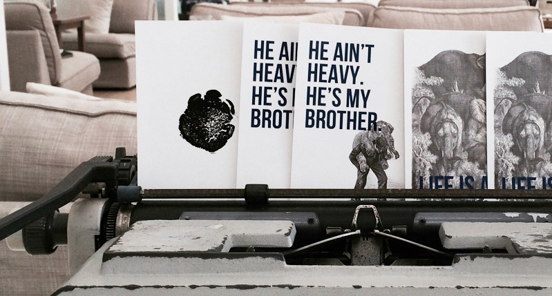 He ain't heavy. He's my brother.