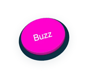 Pink buzz button icon