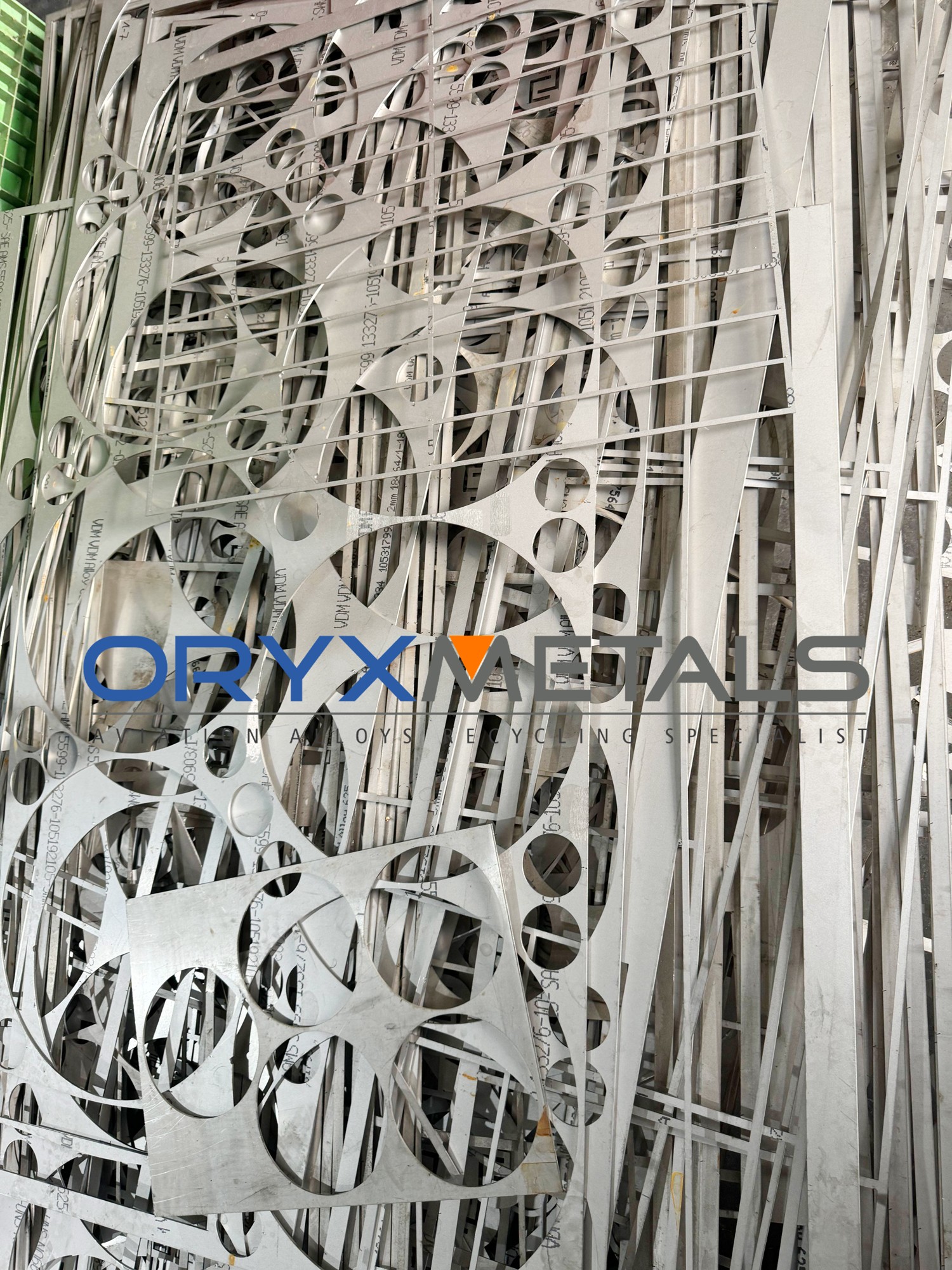 Titanium Scrap Materials - Oryx Metals