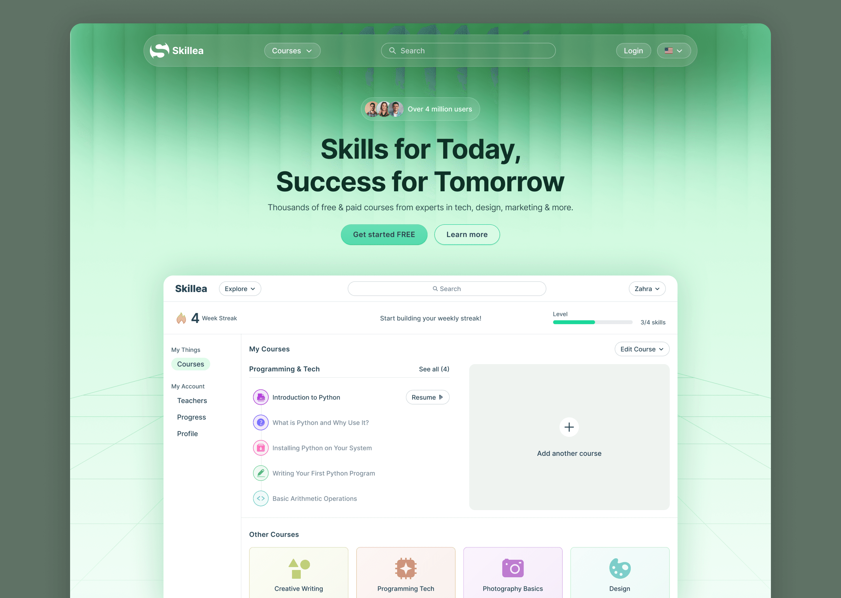#ProductDesign #WebDesign #HeroSection #Skillea