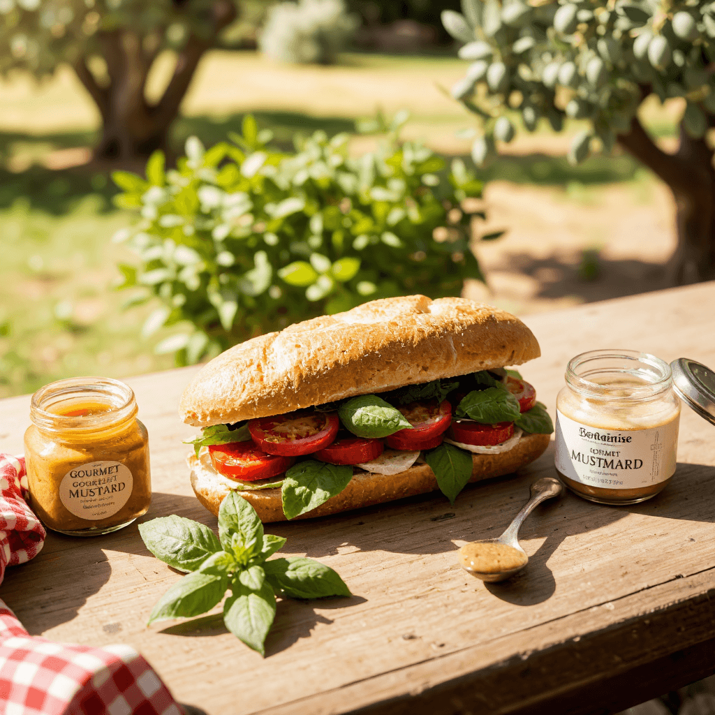 product photography of Gourmet Sandwich