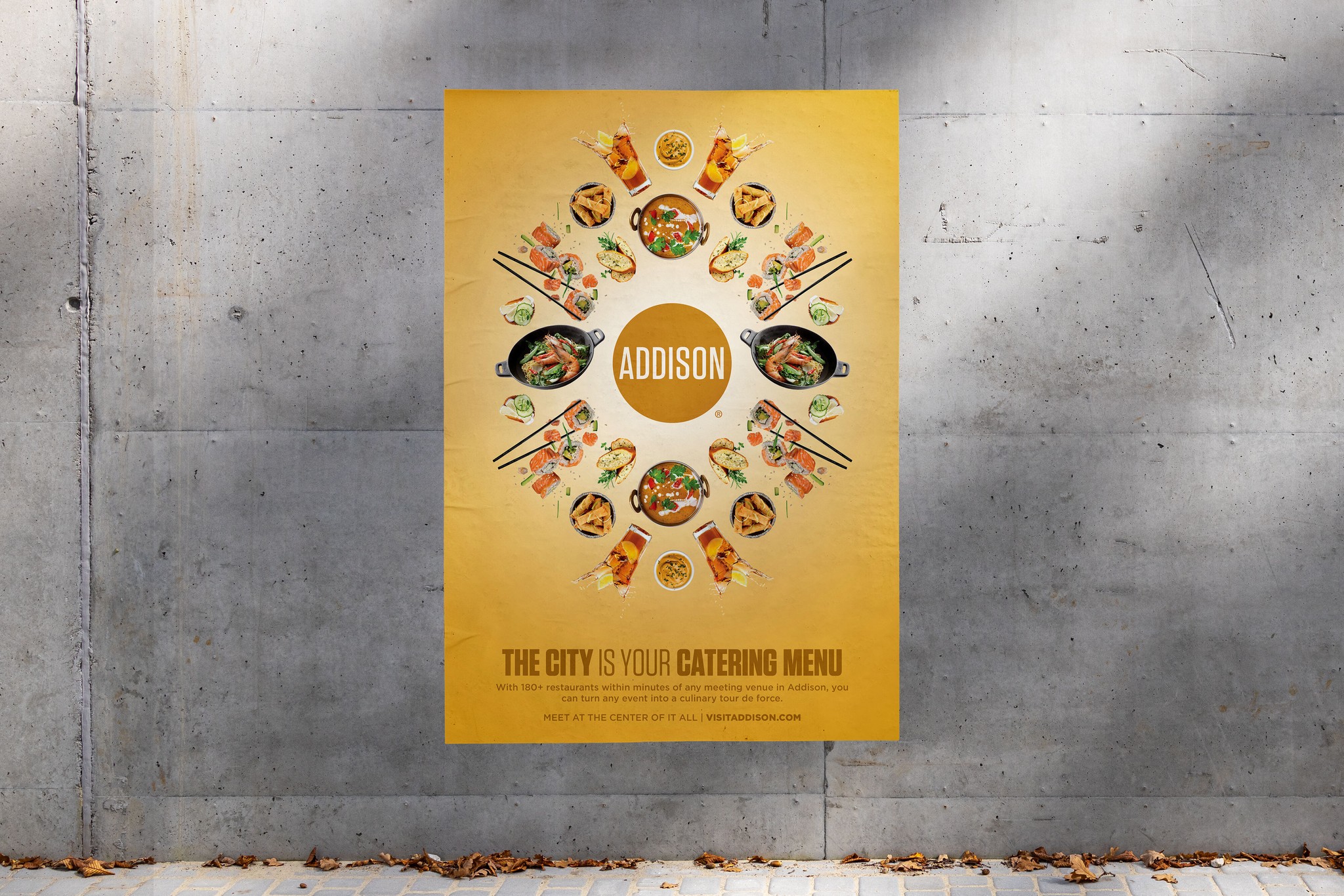 advertising poster branding