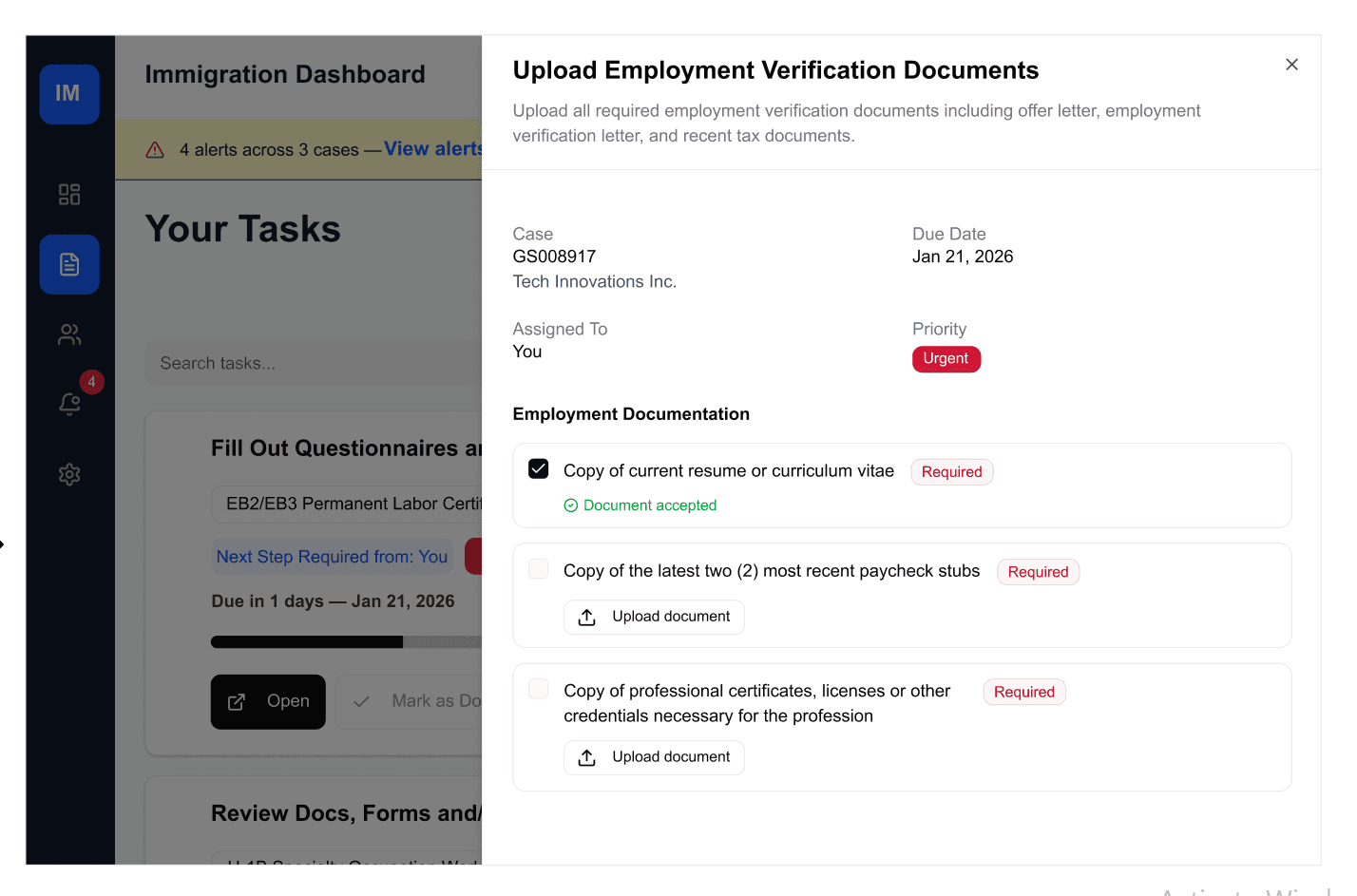 Doc Details Popup