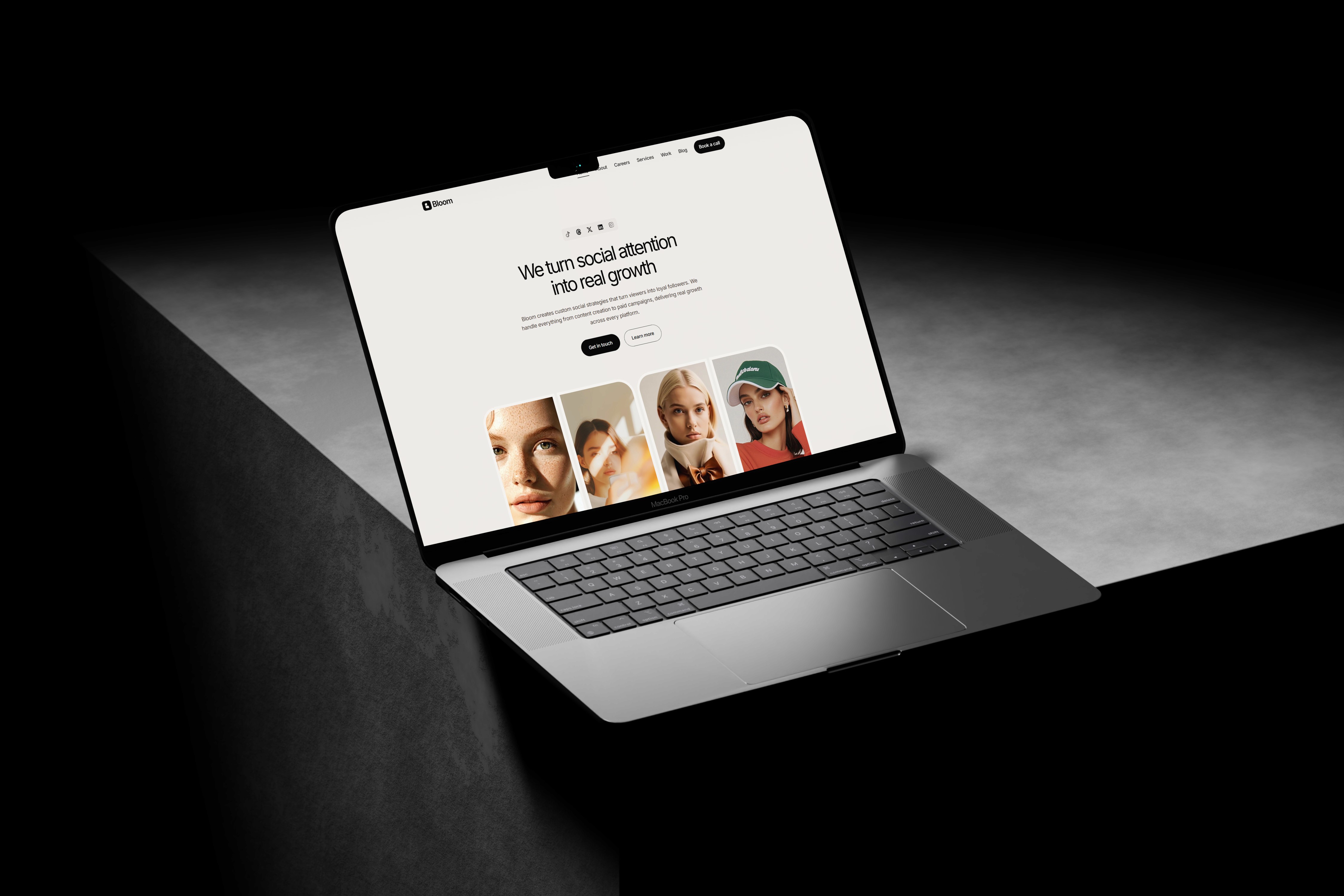 Bloom — Social Growth Studio Template