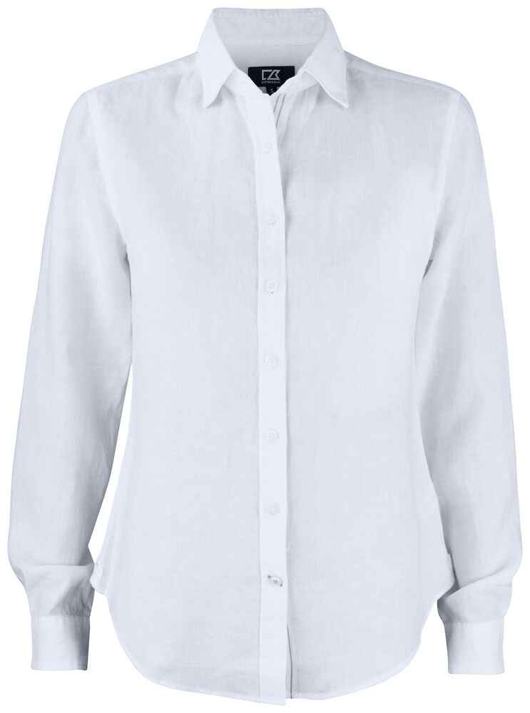 Werkhemd dames met logo — Cutter &amp; Buck Summerland Linen Shirt Ladies