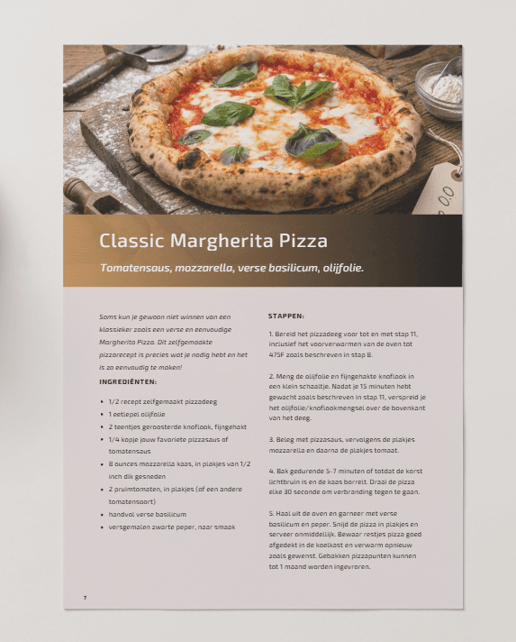 Pizza margherita recept Archithello pizzaoven magazine.png