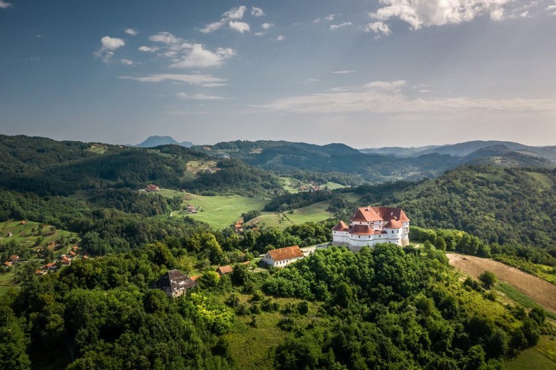 Aerial View Of Zagorje