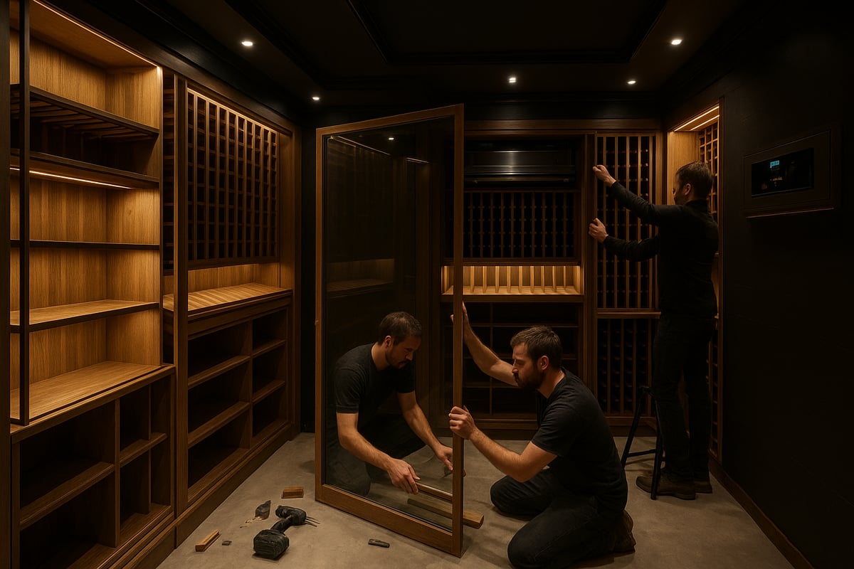 The Step-by-Step Wine Cellar Construction Process
