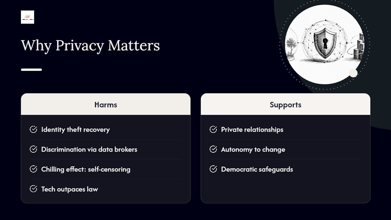 Why Does Privacy Matter So Much? — overview diagram