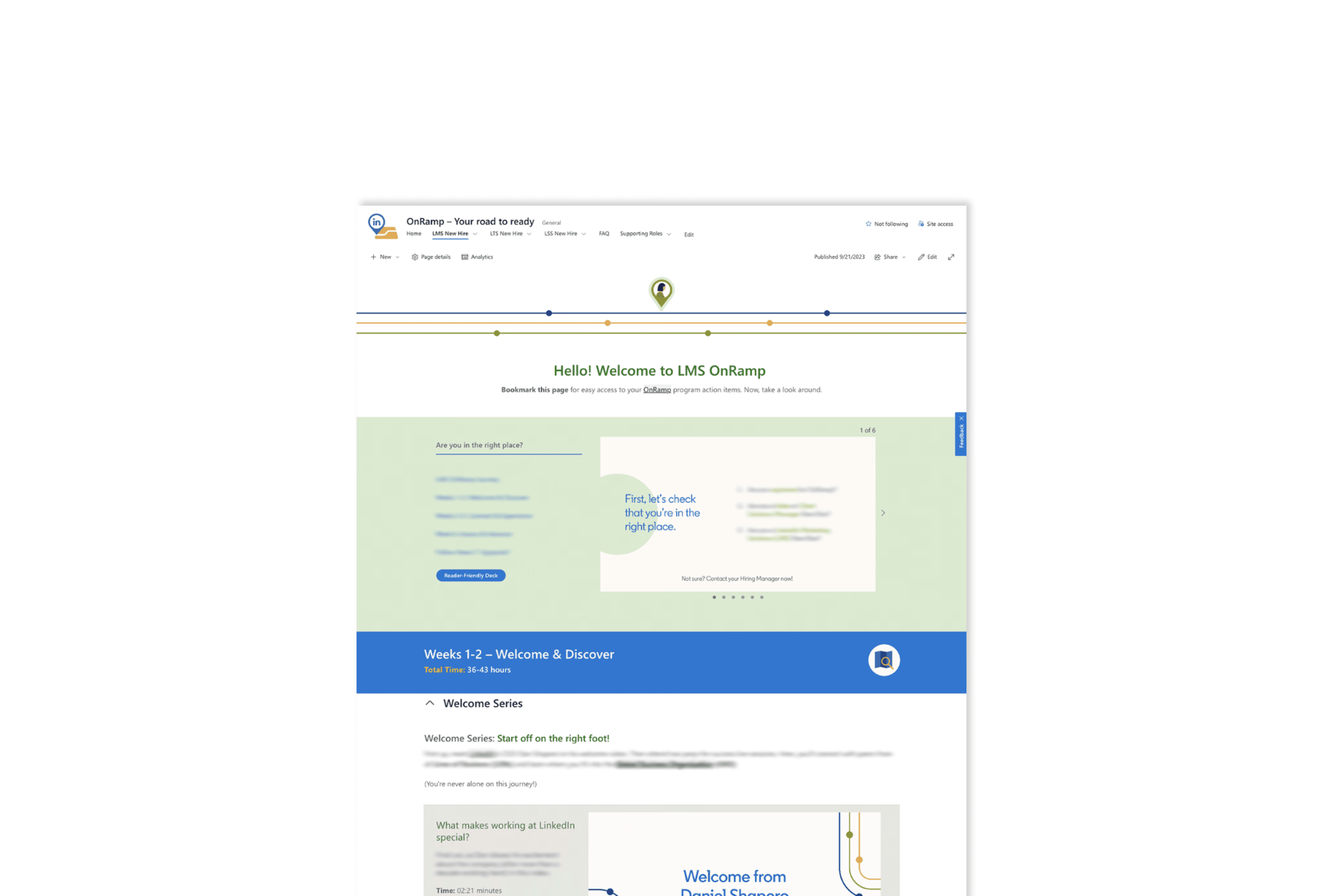 A screenshot from the Stuff page of the website