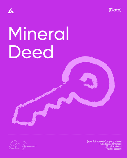Mineral Deed