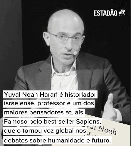 Yuval Noah Harari em entrevista