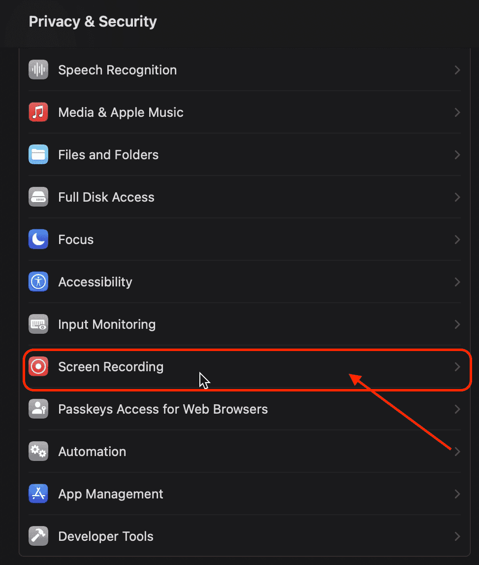 MacOS Installation — screenshot 6