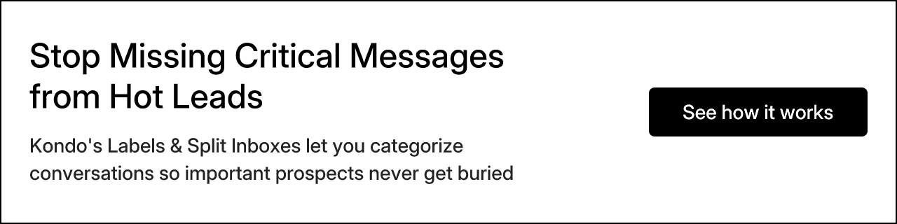Stop Missing Critical Messages from Hot Leads