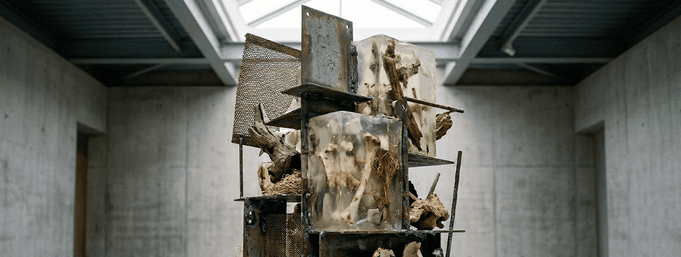 минималистичное пространство галереи в Венеции, современное искусство