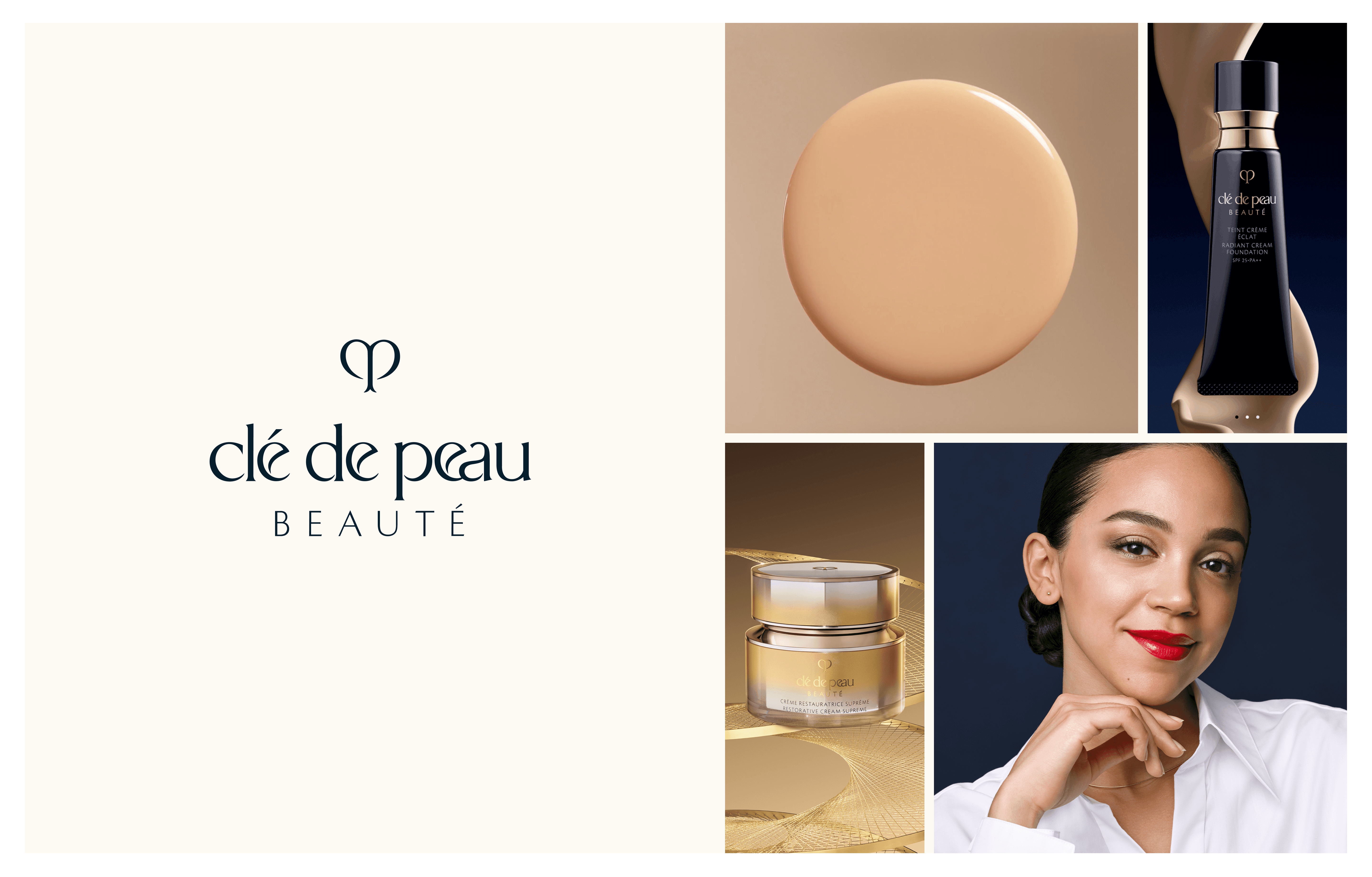 Clé de Peau Beauté — campaign landing pages by Wecomeet