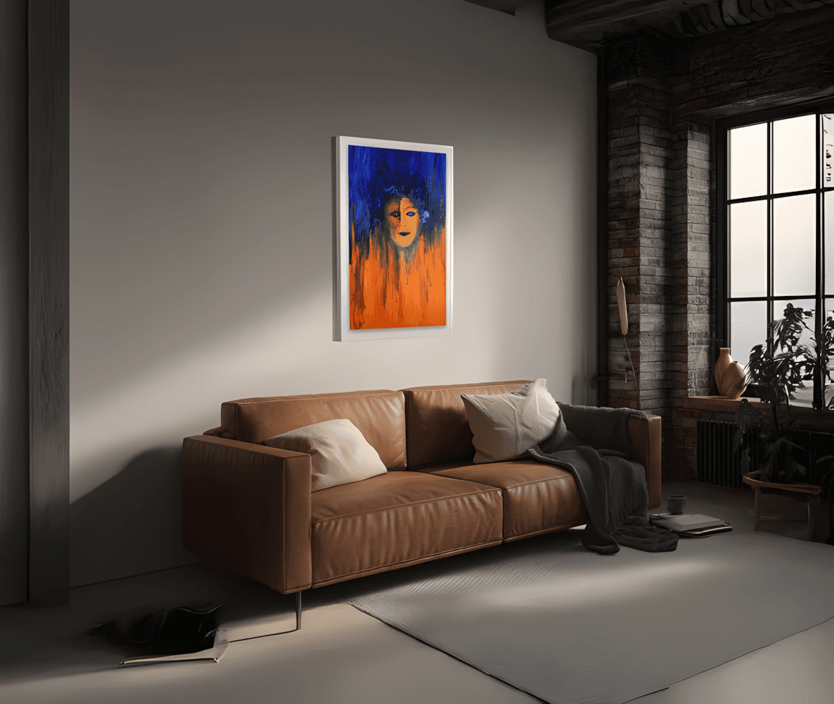 premium art poster and canvas prints, with originals available, from QART , of the artwork " You’re crazy, you need to go! "