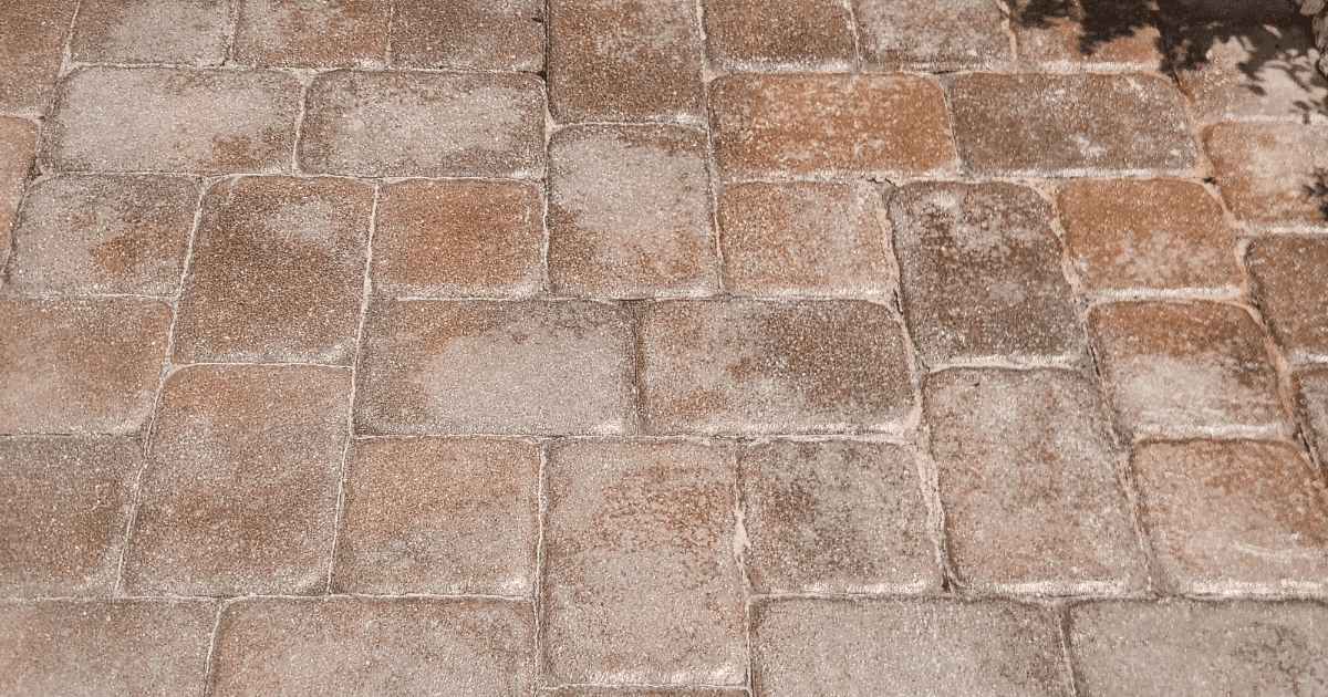 Failed sealer on pavers in Oviedo, FL
