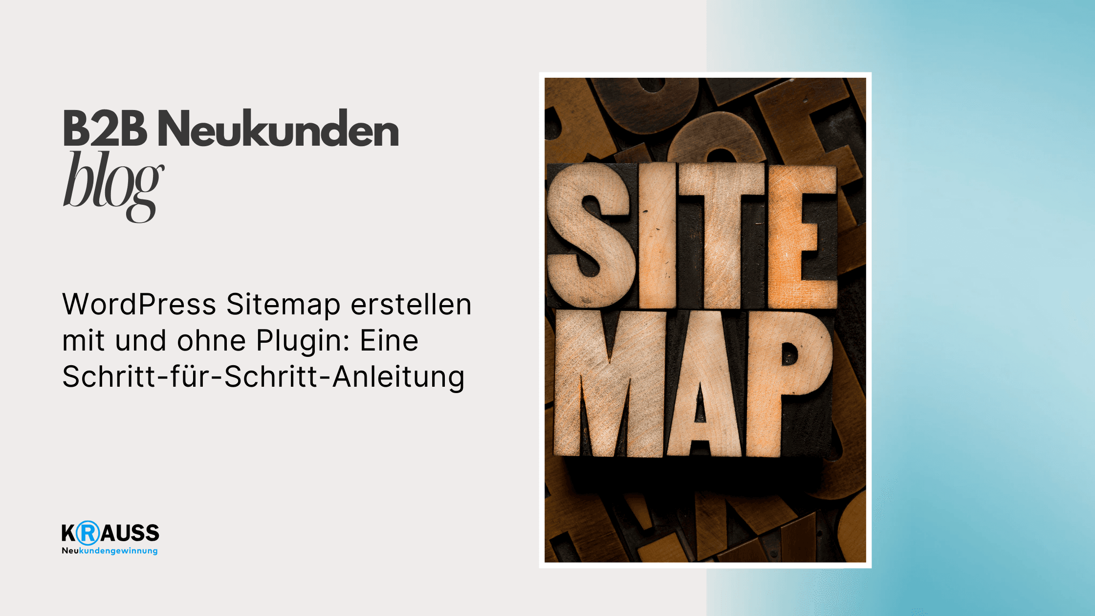 WordPress Sitemap erstellen mit und ohne Plugin: Eine Schritt-für-Schritt-Anleitung