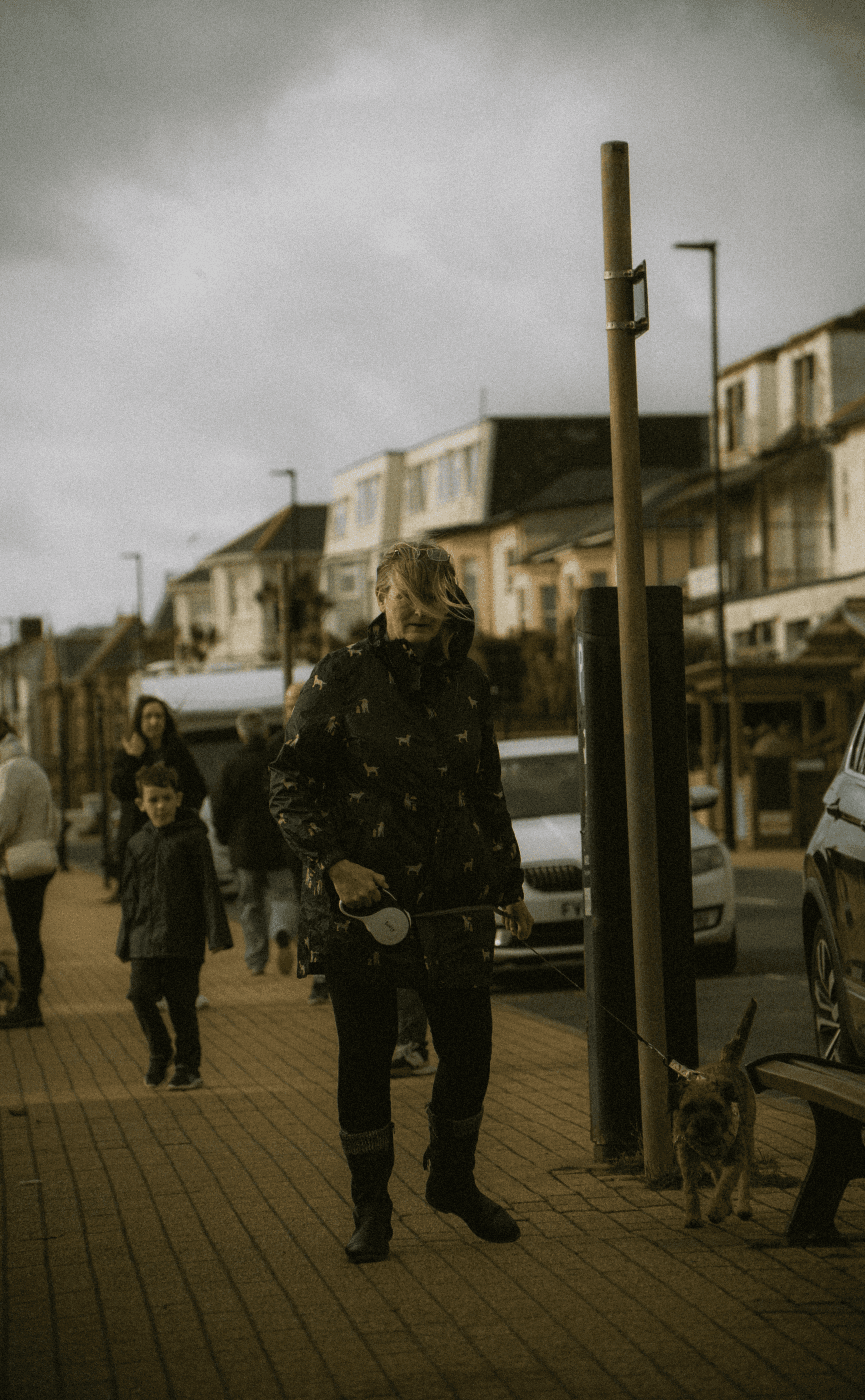 "Bit Breezy today wannit?"