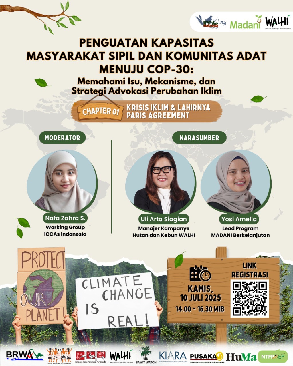 Close-up of lush, dark green leaves, some glossy and wet, against a muted background.