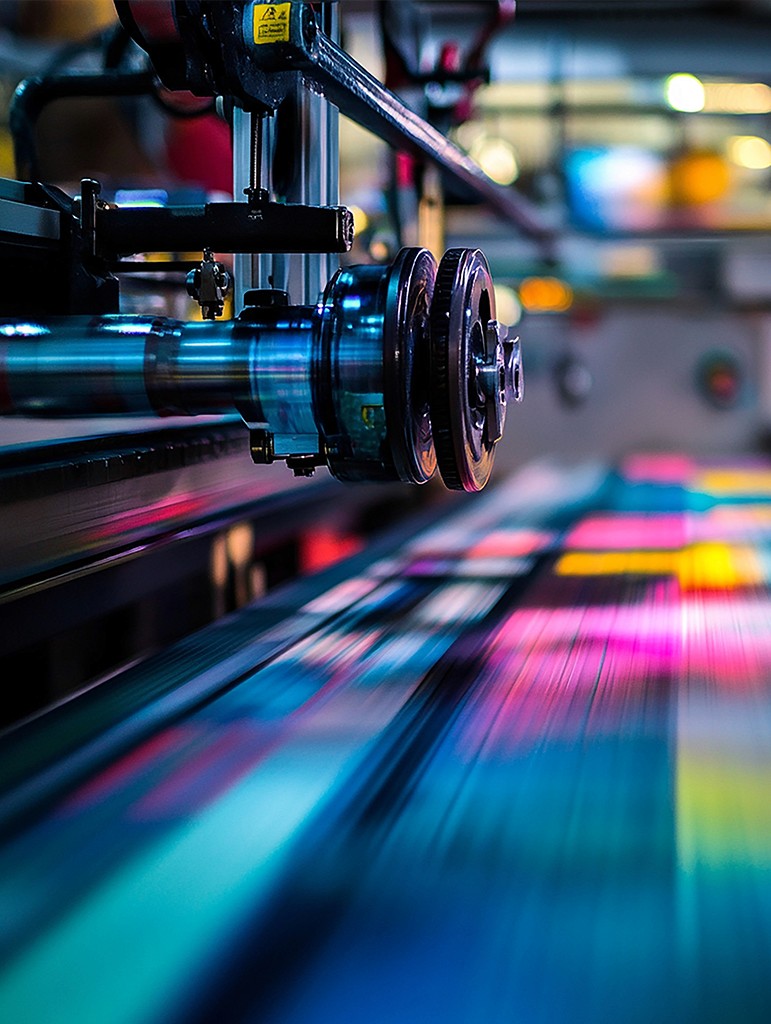 Lines of colorful code on a dark screen with blurred bokeh lights in the background, creating a tech-focused and modern aesthetic.
