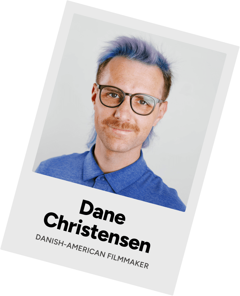 Photo of Dane Christensen, Danish-American filmmaker