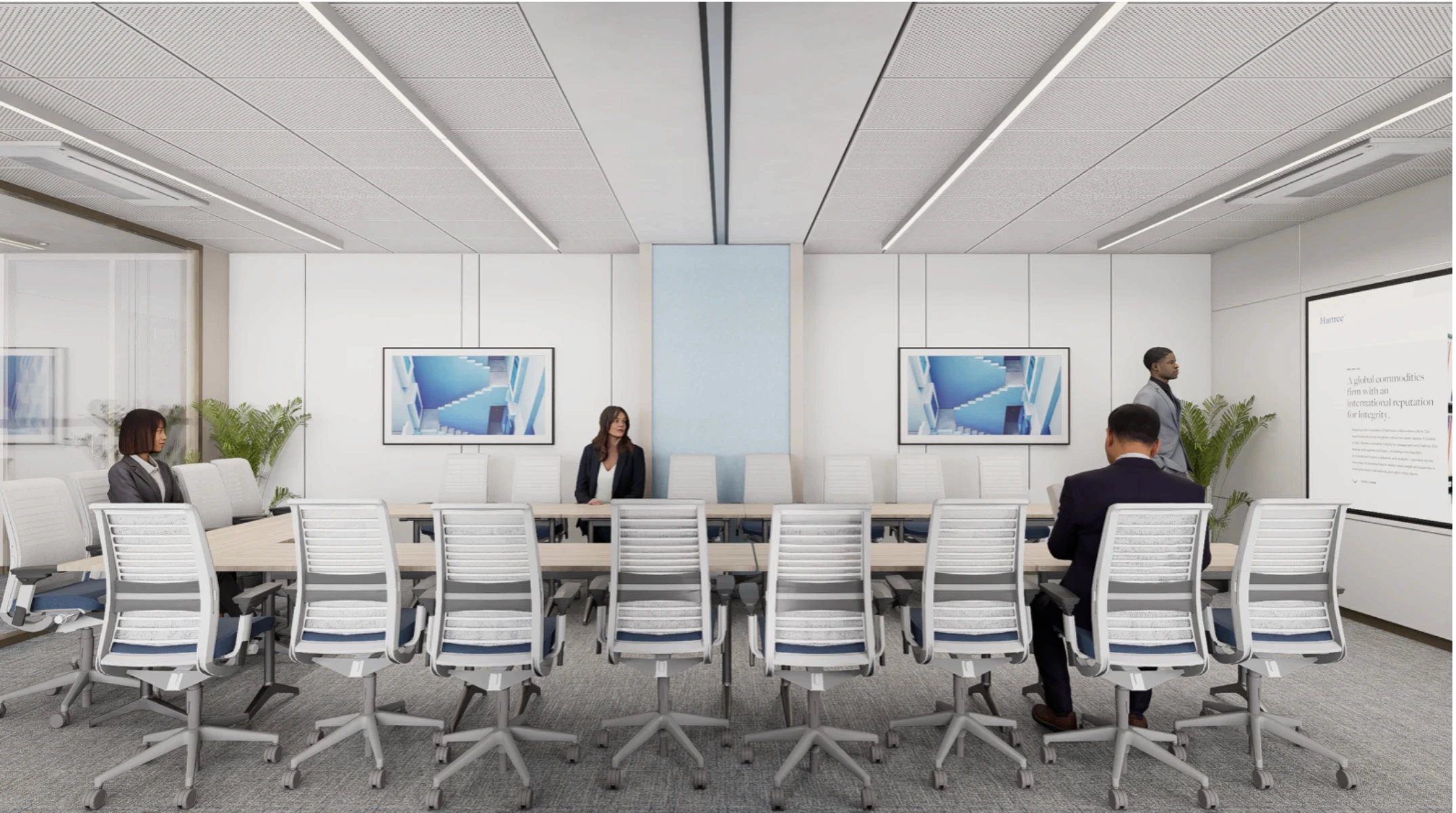 hartree parnter conference of workspace. Best workspace in Hyderabad