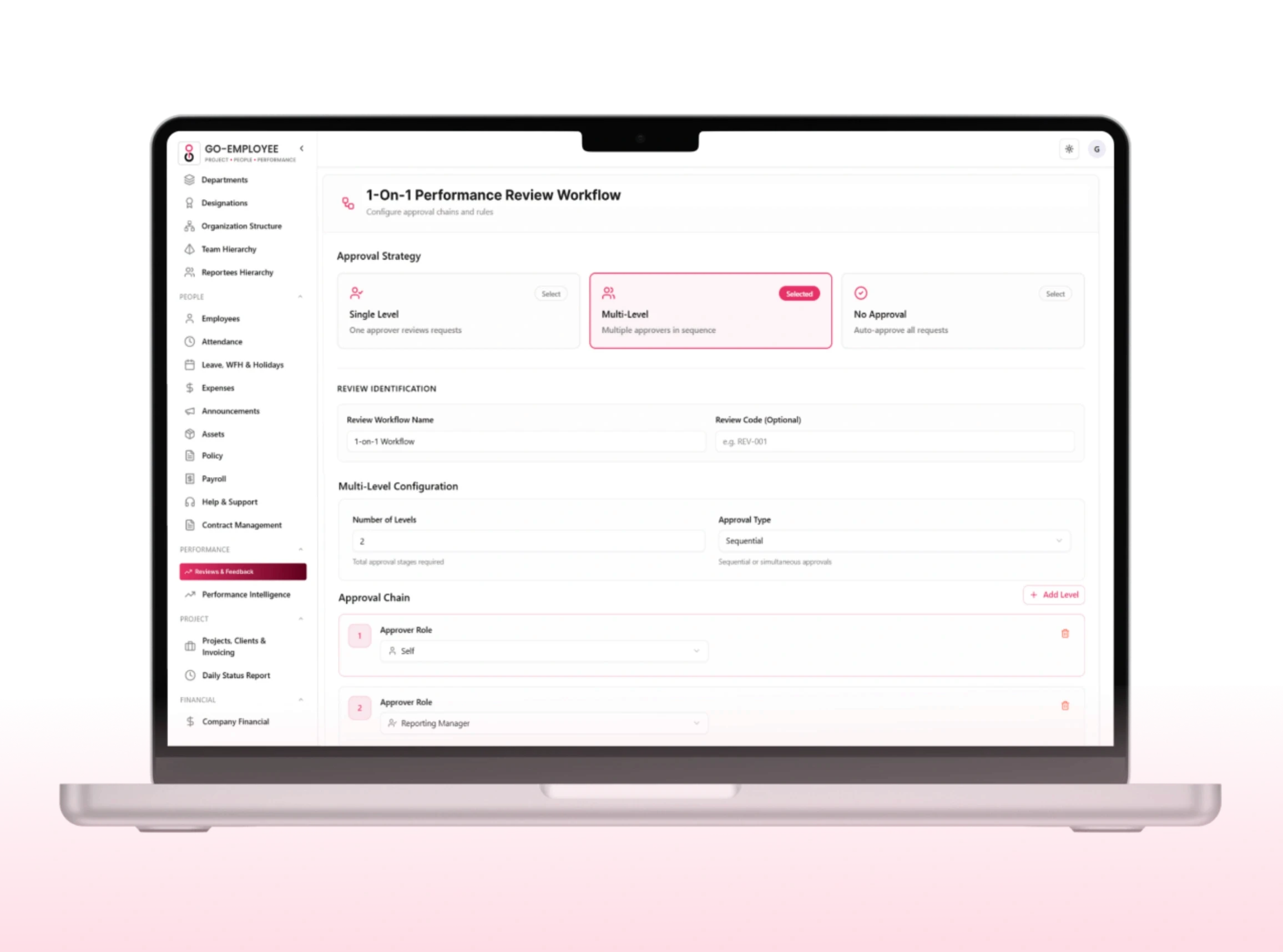 Go Employee 360 feedback