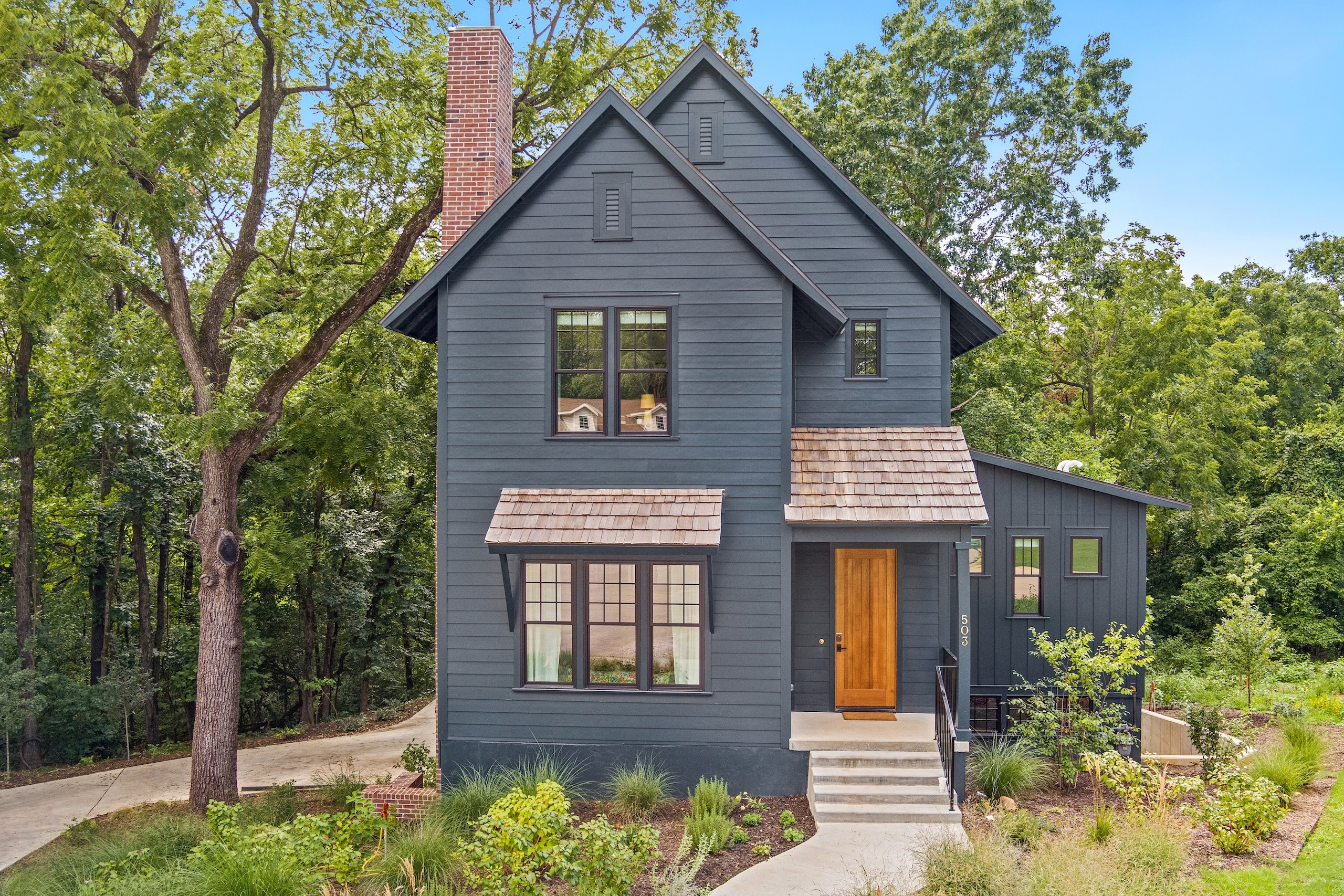 Grey Cottage Home in Fayetteville, AR