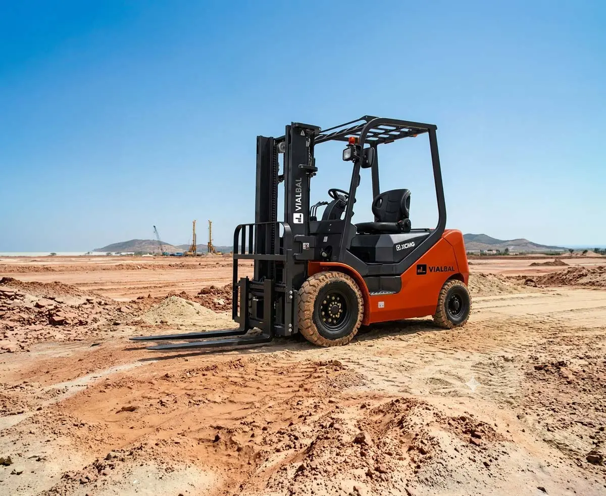 Autoelevador Vialbal de la marca XCMG