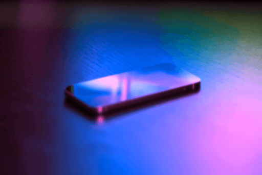 black and purple power bank