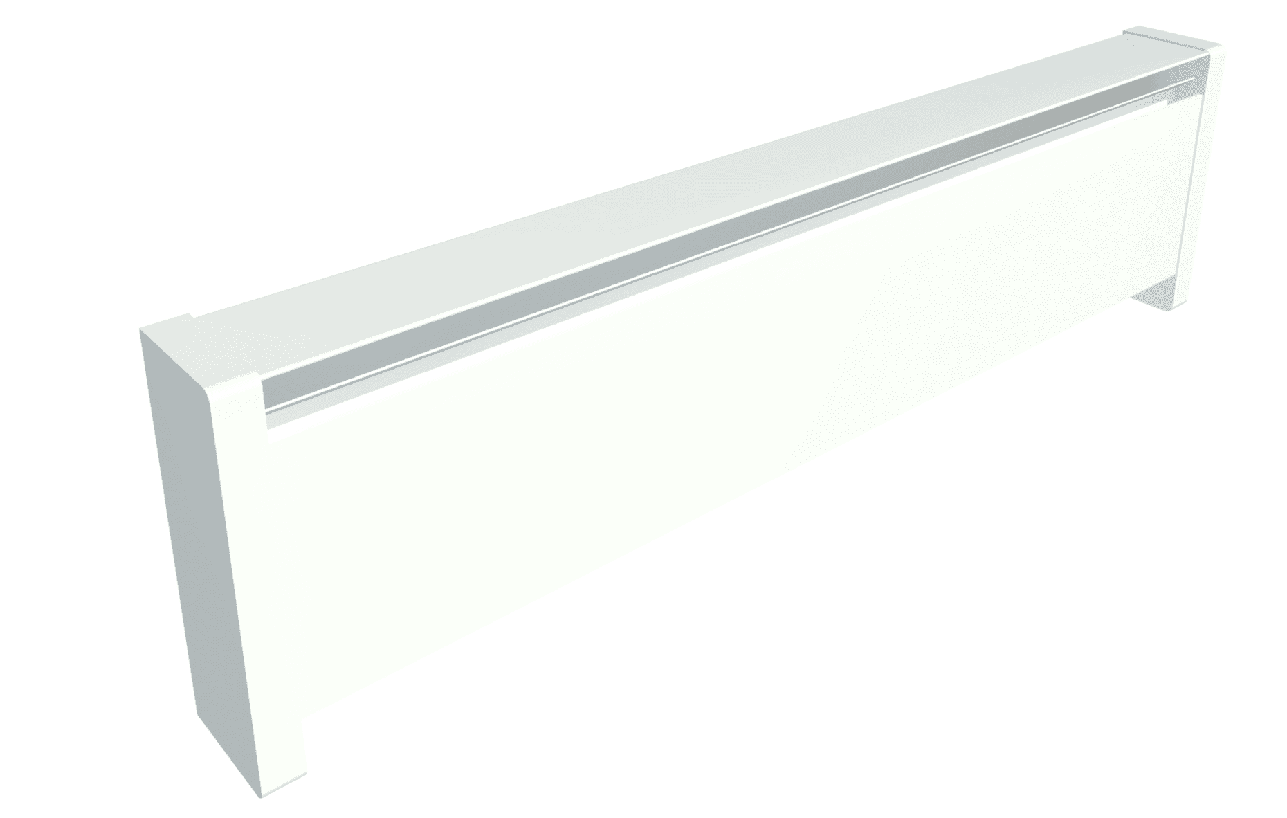 Wall mounted baseboard heater from Cadet.