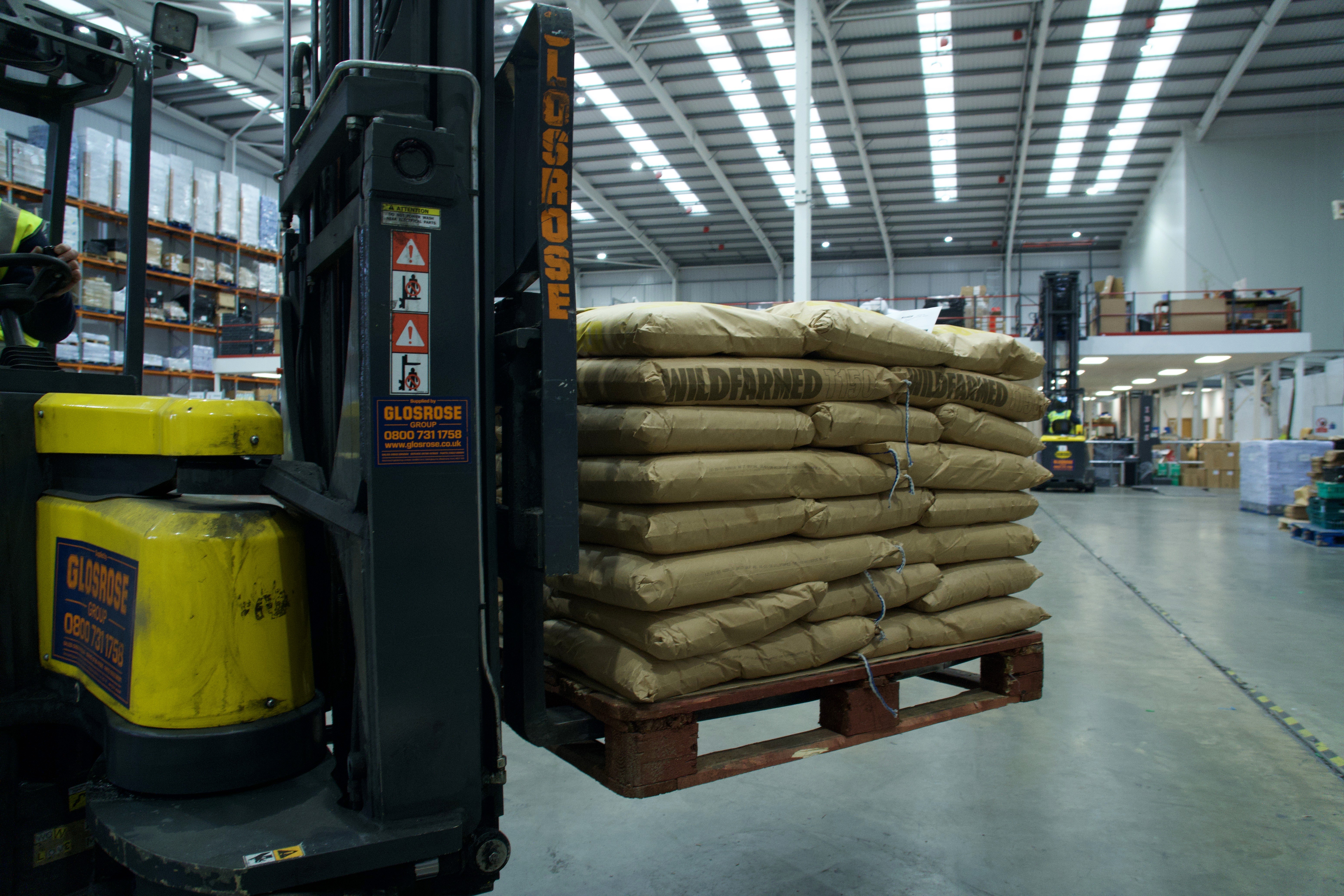 Wildfarmed Flour Pallet