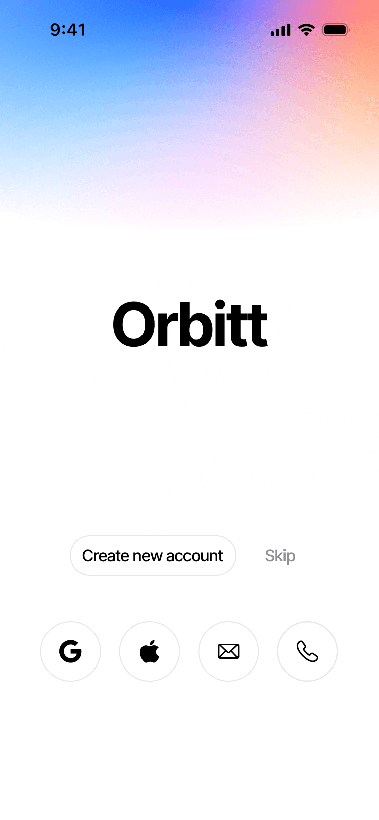 App screenshot