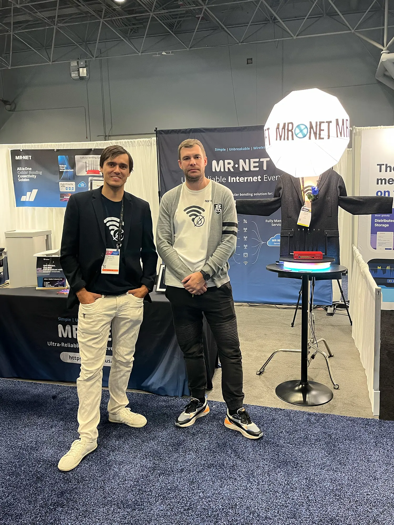 MRNET Team on the NAB Show
