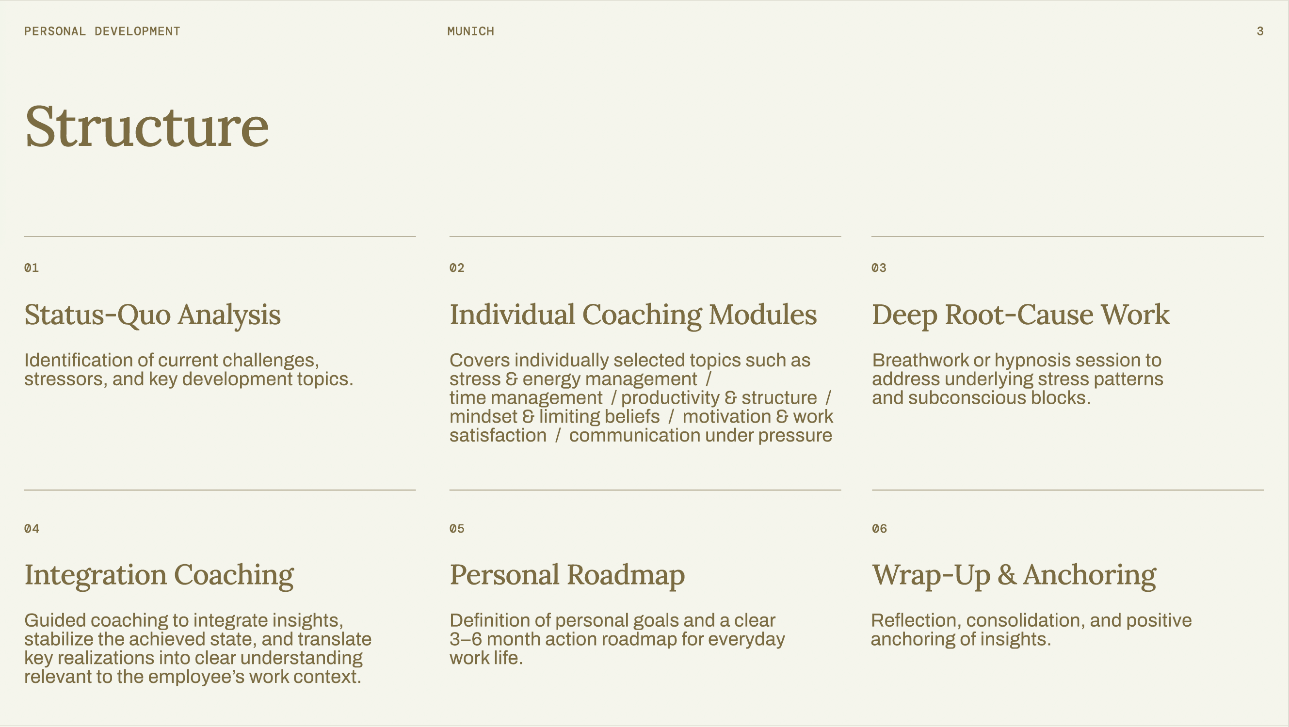 Employee Development Munich Mitarbeiter Weiterbildung München Coaching Mitarbeiter Führungskräfte München