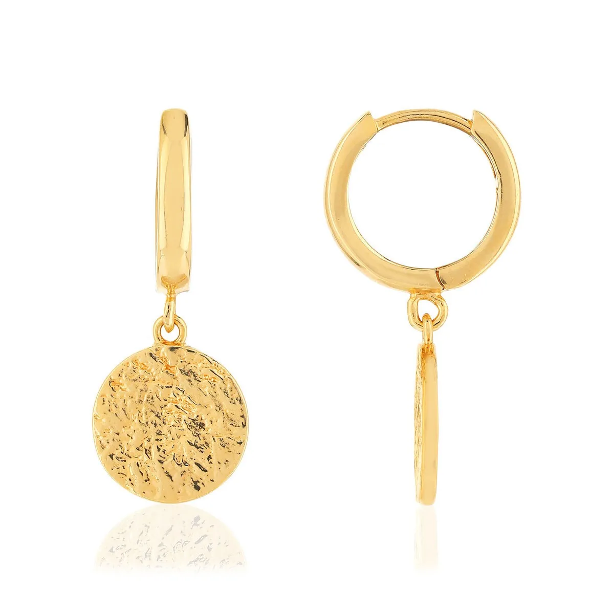 Boucles d'oreilles en plaqué or