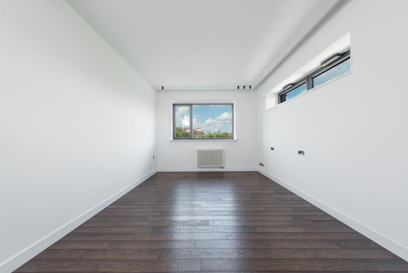 Empty modern apartment ready for new tenants