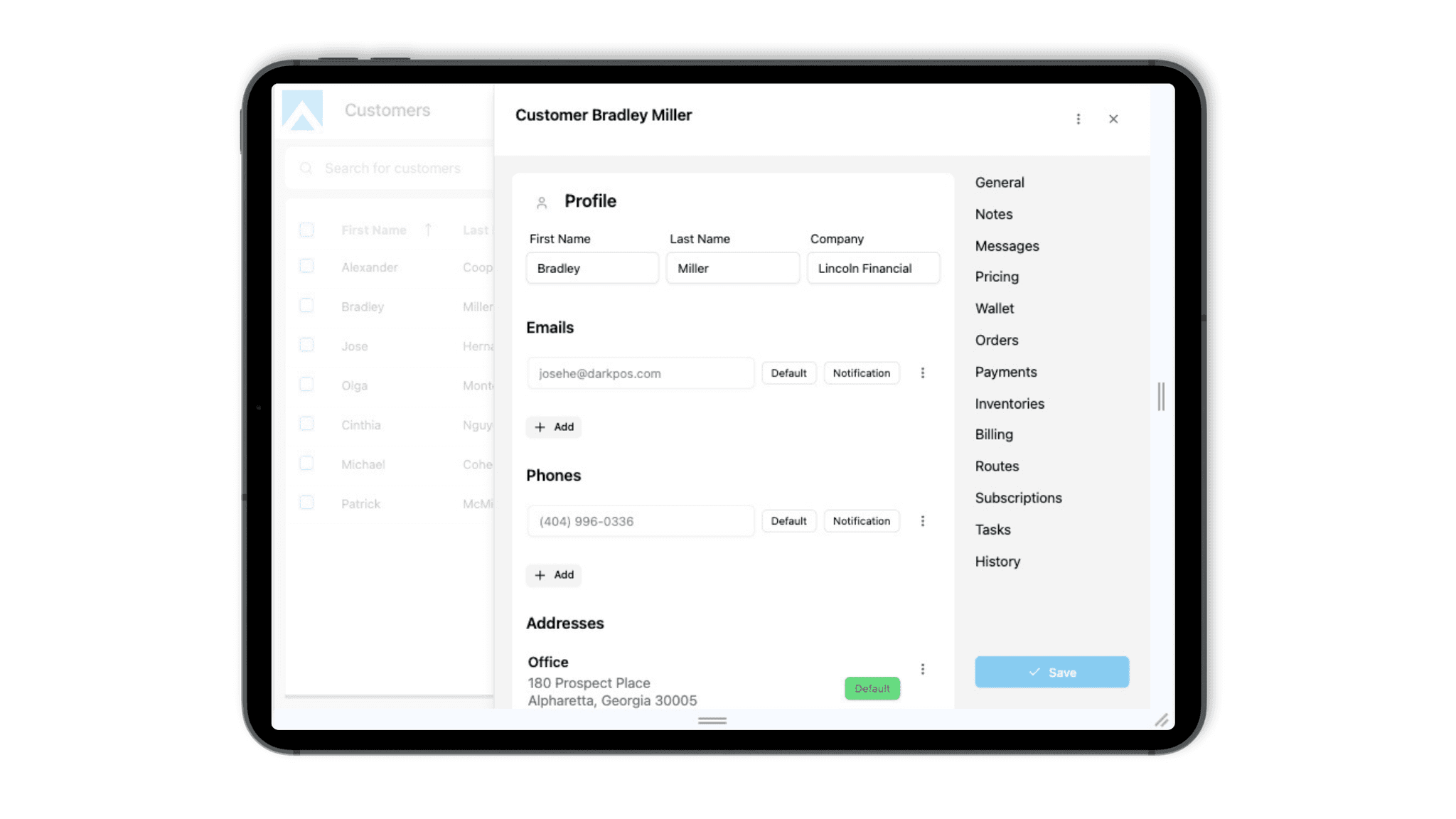 Screenshot of Notion template homepage