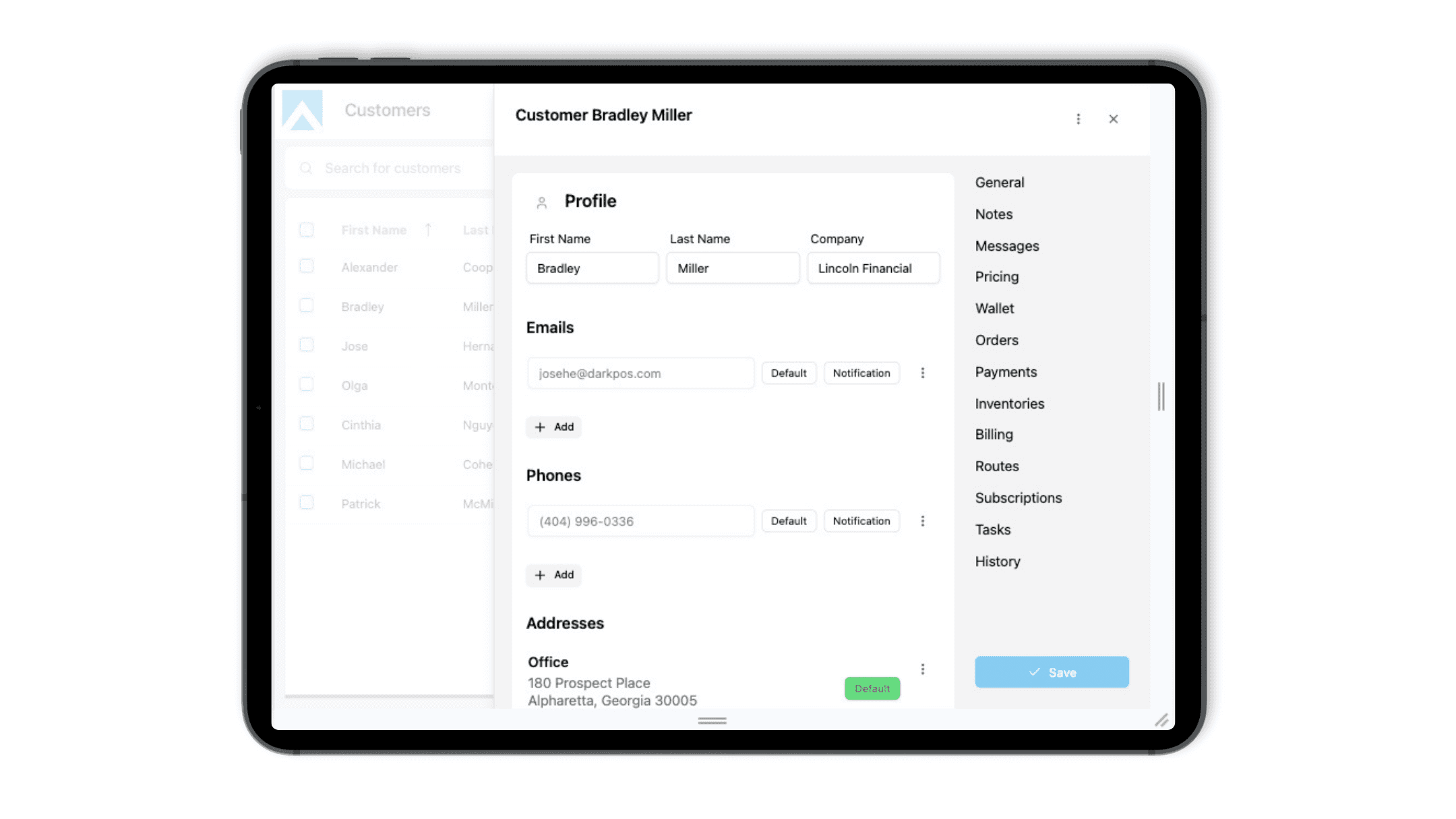 Screenshot of Notion template homepage
