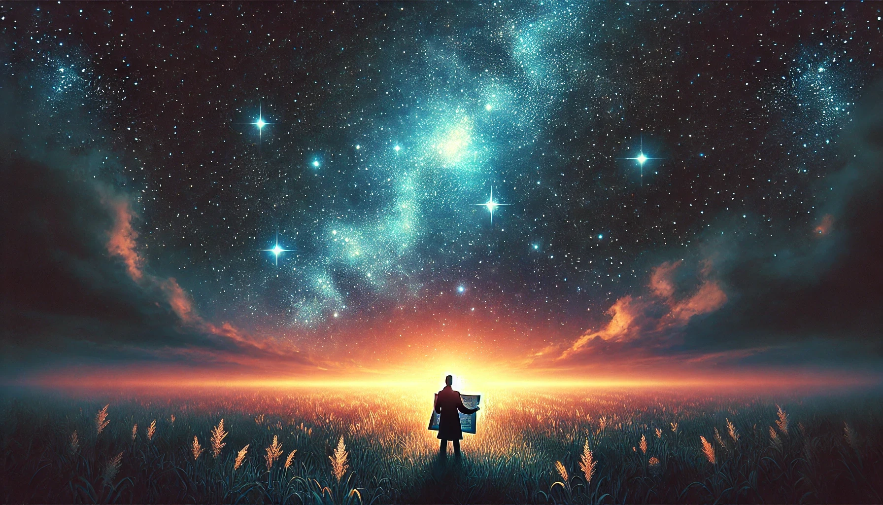 Background Image with night sky
