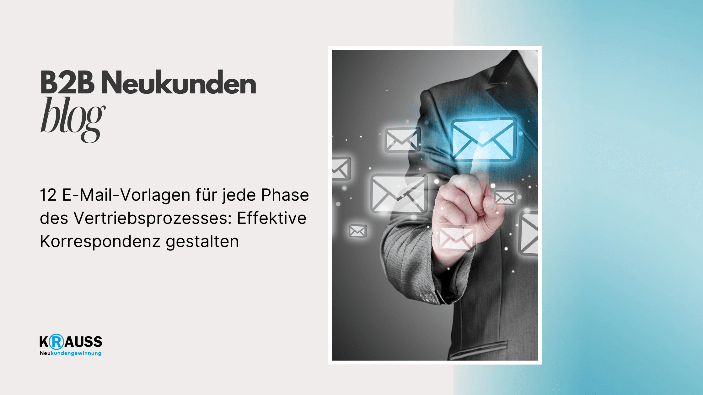 12 E-Mail-Vorlagen für jede Phase des Vertriebsprozesses: Effektive Korrespondenz gestalten