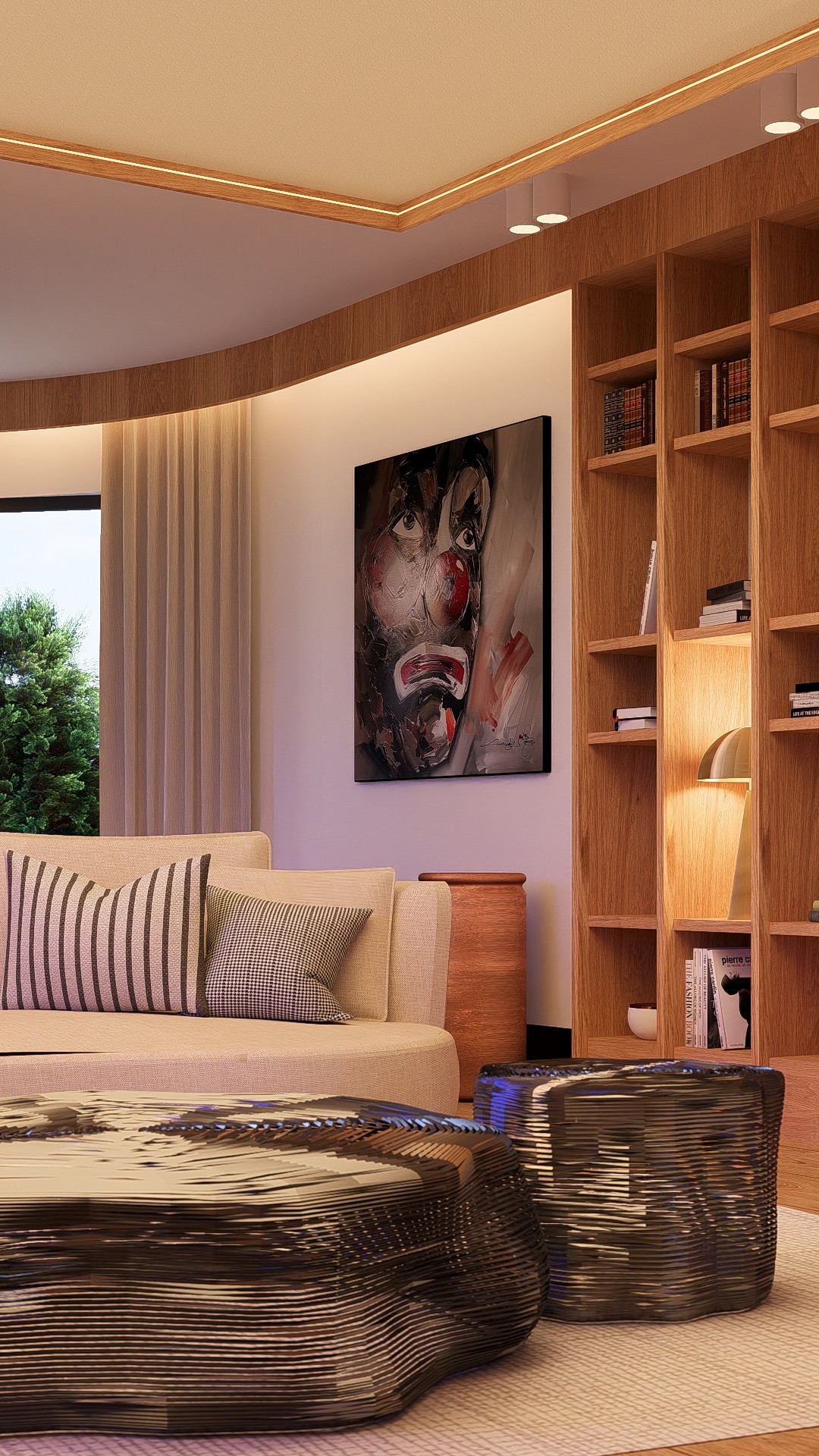 Villa Brassillat, rénovation complète d’une maison de campagne par N6 Architecture d’intérieur, conception sur mesure et ambiance chaleureuse haut de gamme.