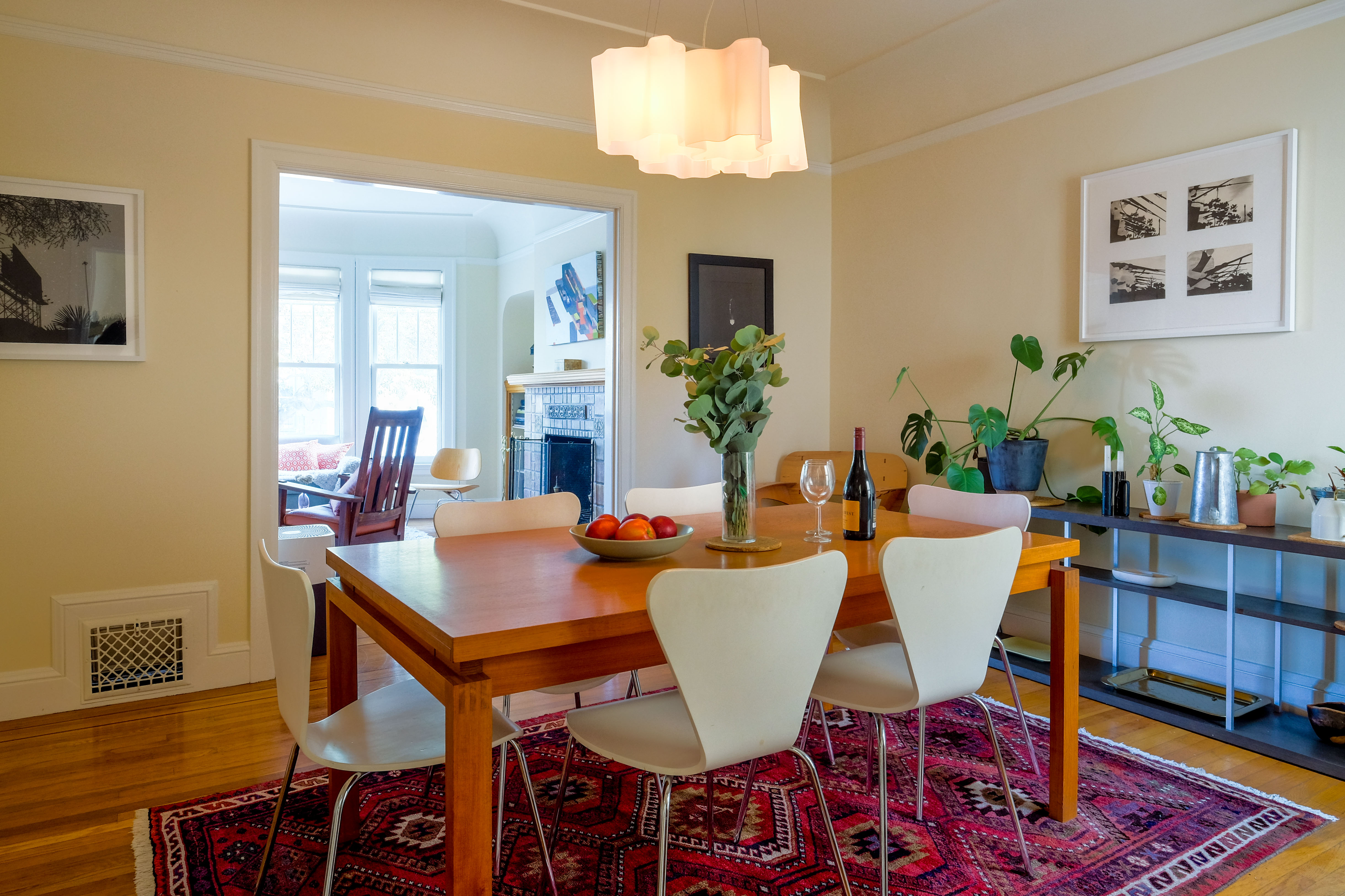 a house with a big pool