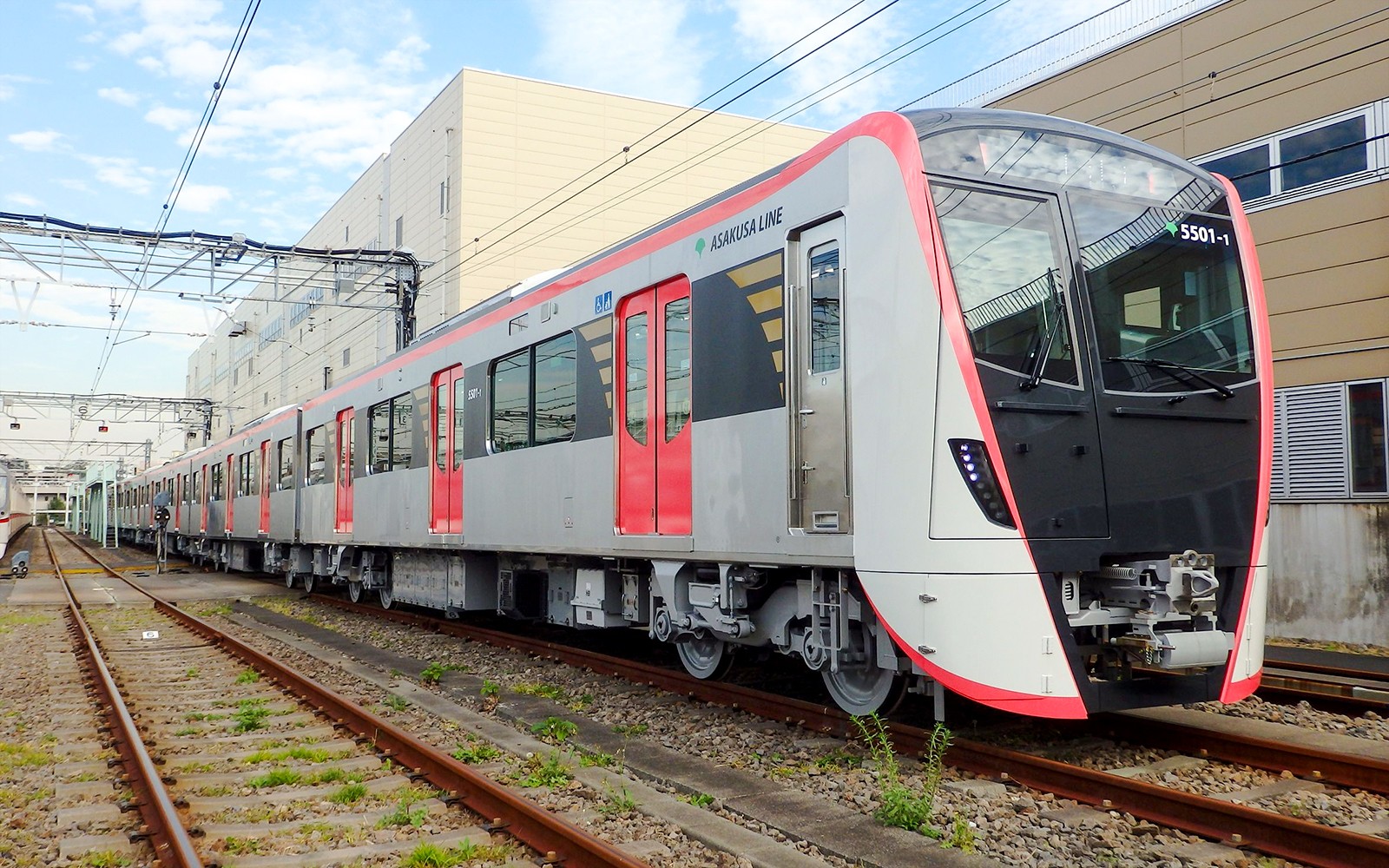 Tokyo Metro and Toei Subway trains at a station, offering 24-hour unlimited rides in Tokyo, Japan.